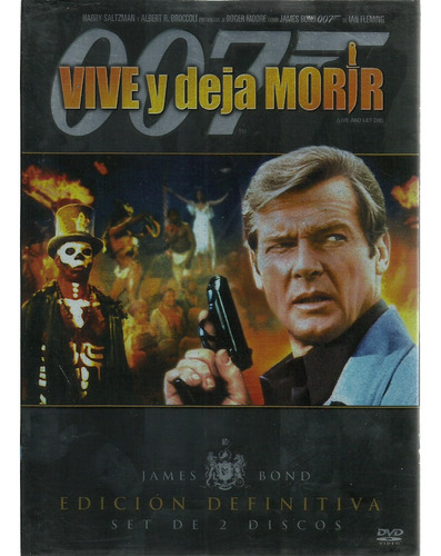 007 Vive Y Deja Morir | Dvd Roger Moore Película Nuevo