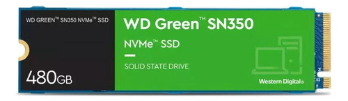 Unidad Estado Sólido Western Digital Green Sn350 480gb Nvme