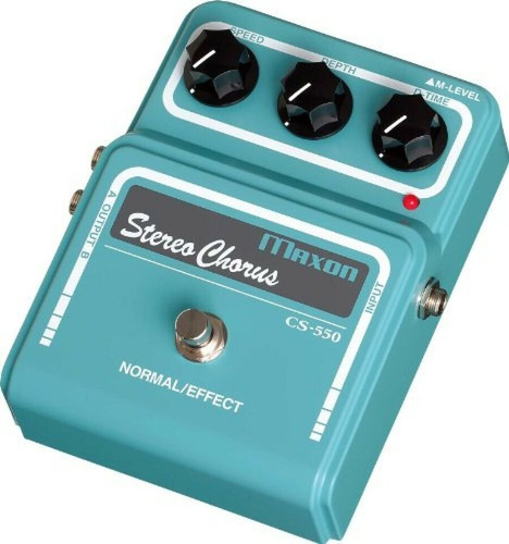 Maxon Cs550 Vintage Stereo Chorus Pedal Efeitos Guitarra