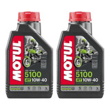 Aceite De Motor A Gasolina 4 Tiempos Motul 5100 10w40 2pz