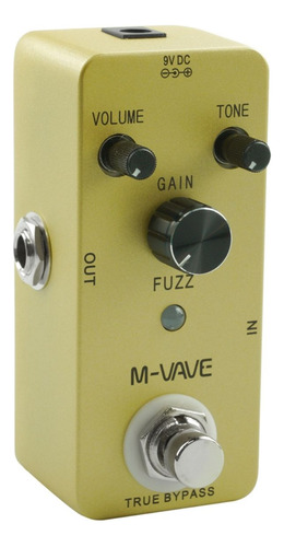 Pedal Para Guitarra M-vave Fuzz Efeito Vintage