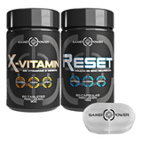 Kit 2un- Reset (com Melatonia) + X-vitamin (multivitaminico)