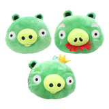 Peluches Angry Birds Cerditos Set 3 Puerquitos