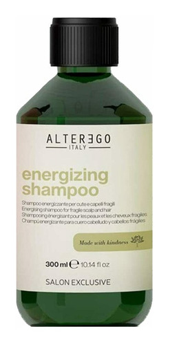 Shampoo Alter Ego 300ml Energizing Shampoo Cabello Fragil
