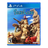 Jogo Sand Land Para Playstation 4 Midia Fisica Lacrado