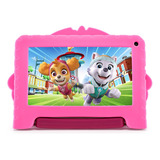 Tablet Multi Patrulha Canina Skye 7  4gb Ram 64gb Rosa Nb422