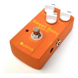 Joyo Jf36 Sweet Baby Pedal De Overdrive Color Naranja