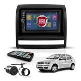 Kit Central Multimídia Fiat 2 Din Mp5 Bt Espelha Dvd