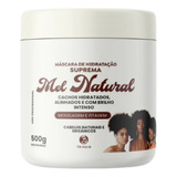 Máscara Mel Natural Modelagem E Fitagem Cachos Trihair 500g