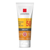 Protector Solar Lidherma Uva Plus Spf 50+ Sin Color