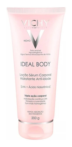 Hidratante Corporal Ideal Body Loção Serum 200g Vichy Fragrância Sem Perfume Tipo De Embalagem Bisnaga