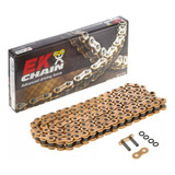 Cadena Ek 525 X 120 Sroz2-gxg Oring Dorada El Rutero Motos