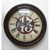 Antiguo Reloj De Pared 60 Cm Diametro 