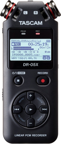 Grabadora De Audio Digital Tascam Dr05x Stereo Interface Usb