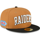 Gorra New Era Las Vegas Raiders Ligth Bronze Nfl 59fifty