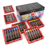 Set De 60 Pinturas Acrílicas Profesionales - Tubos De 22ml