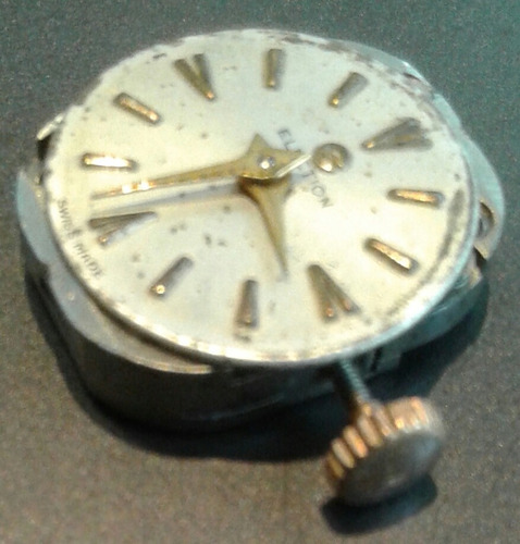 Vintage Mecanismo Cuadrante Reloj Dama Election A Revisar