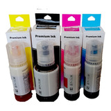 Tintas Compatibles  T504 T544 L3210 L3250 L4160 4 Colores