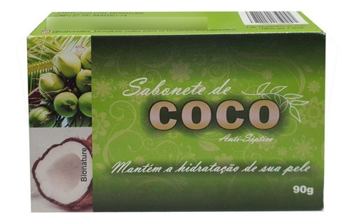 Sabonetes Extrato Naturais De Coco (12 Unid.)