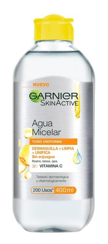 Agua Micelar Con Vitamina C Garnier Skin Active 400ml