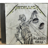 Cd Metallica - And Justice For All 1988 Elektra Usa