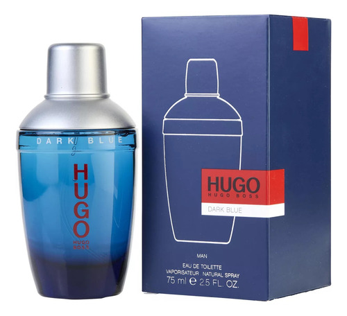 Perfume Hugo Boss Dark Blue Masc 75 Ml Original Lacrado