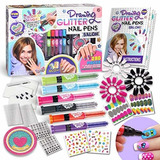 Esmalte De Uñas - Kids Nail Art Polish Drawing Pens Kit, Fun