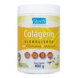 Colágeno Hidrolisado Sabor Baunilha 400g Stem Pharmaceutical