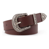 Inogih Western-leather-belts-mujeres Cinturones De Cintura V