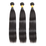 3pcs Bundle Recta Cabello Humano De Imitaciones De Negro