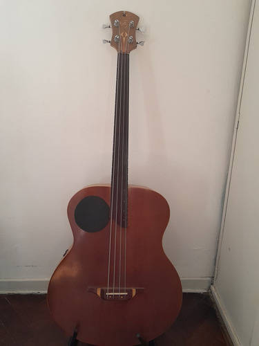 Bajo Acustico Javier Lopez 4 Cuerdas Oportunidad! Fretless!