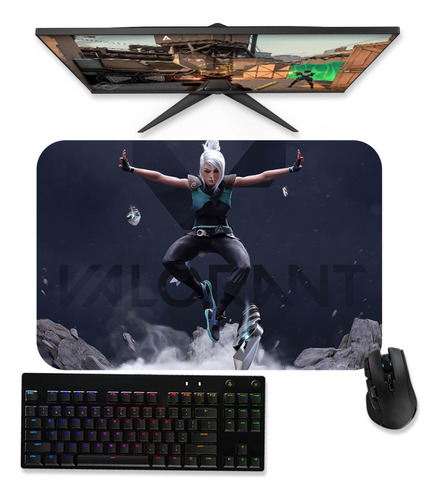 Mousepad Gamer Grande 60x40 - Valorant Jett 3