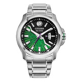 Reloj Citizen Eco-drive Marvel De Cuarzo Para Hombre, Acero 