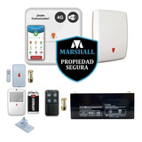 Kit Alarma Inalambrica Marshall 4g Chip Y Wifi App Internet 