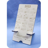 Soporte Celular  Calendario Personalizado Con Logo Pack X 10