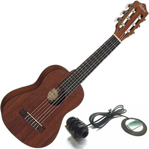 Guitalele Ukulele Baritono Elétrico Cor Satin Gk6m Hofma