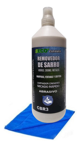 Removedor Limpidor De Sarro En Vidrios Metales Auto Detail