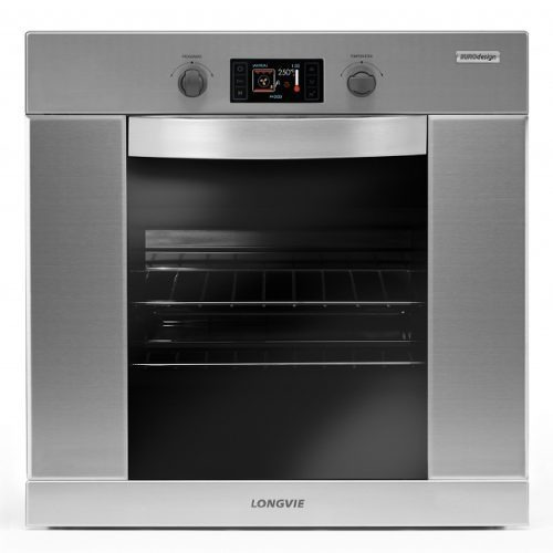 Horno Eléctrico Touch Longvie Hest60x De Empotrar Plateado