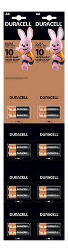 Pilas Aa Alcalinas Duracell Blister 14 Unidades