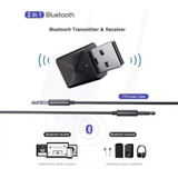 Receptor Transmisor 2en1 Bluetooth 5.0 Tv, Pc