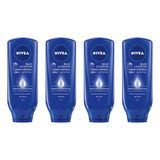 Nivea Crema Corporal Bajo La Ducha Nutritiva X 4 Unid 250ml