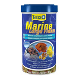 Ração Tetra Marine Large Flakes 500ml / 80g + Brinde