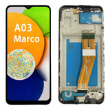 Pantalla Lcd Compatible Con Samsung A03 Sm-a035m Con Marco