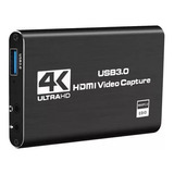 Caja De Vídeo Y Audio De Capturadora De Video Hdmi Usb