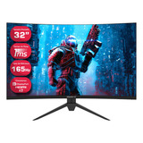 Monitor Gamer Curvo Led 32 Full Hd 165hz 1ms Master-g Color Negro