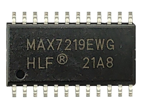 Circuito Integrado Max7219 Max7219cwg Sop24 Smd