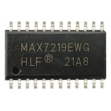 Circuito Integrado Max7219 Max7219cwg Sop24 Smd