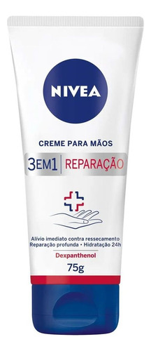 Nivea Creme Para As Mãos Reparação 75 G