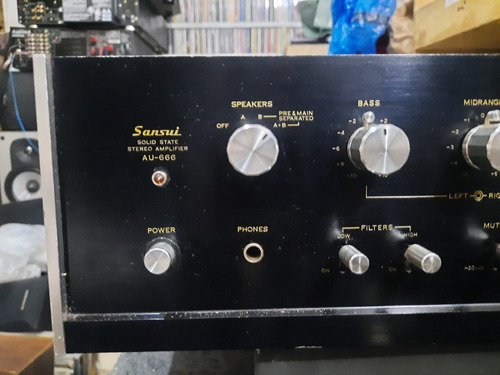 Amplificador Sansui Au666