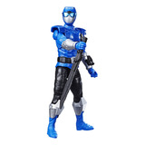 Figura De Acción Power Rangers Beast Morphers Beast-x Azul